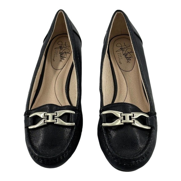 Womens Life Stride Soft System Flex Support Comfort Black Dress Shoes Size 6.5 - Picture 6 of 14